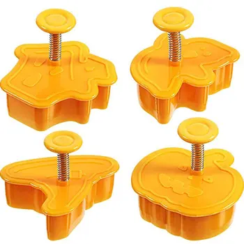 Diy Cake Decoration For Halloween Plastic Biscuit Mould Set Chocolates Candy Cutter Baking Kitchenware
Diy Cake Decoration For Halloween Plastic Biscuit Mould Set Chocolates Candy Cutter Baking Kitchenware