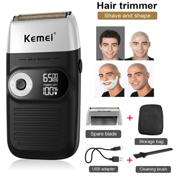 Electric Shaver for Men Twin Blade Waterproof Reciprocating Cordless Razor USB Rechargeable Shaving Machine Barber Trimmer
Electric Shaver for Men Twin Blade Waterproof Reciprocating Cordless Razor USB Rechargeable Shaving Machine Barber Trimmer