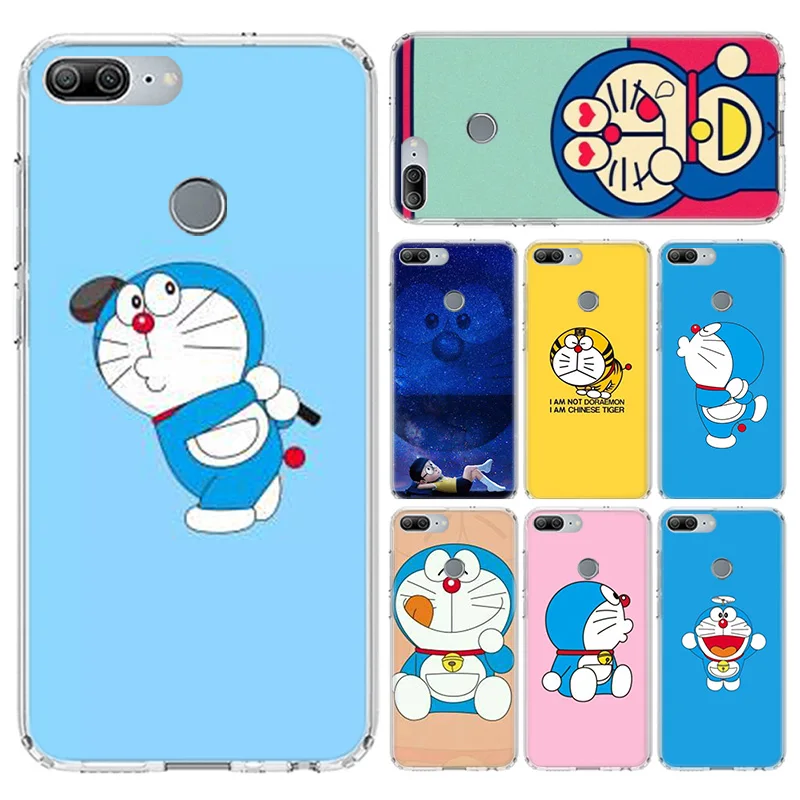

Cartoon Doraemon For Huawei Y9 Y5 Y6 Y7 2019 Phone Case Honor 10 9 Lite 9X 8X 8S 8A 7S 7A 10i 20i V20 Pattern Phone Coque Capa