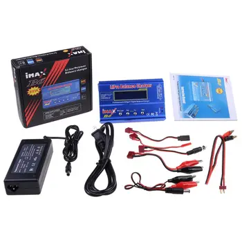 iMAX B6 80W Battery Charger Lipo NiMh Li-ion Ni-Cd Digital RC IMAX B6 Lipro Balance Charger Discharger + 15V 6A Adapter
iMAX B6 80W Battery Charger Lipo NiMh Li-ion Ni-Cd Digital RC IMAX B6 Lipro Balance Charger Discharger + 15V 6A Adapter