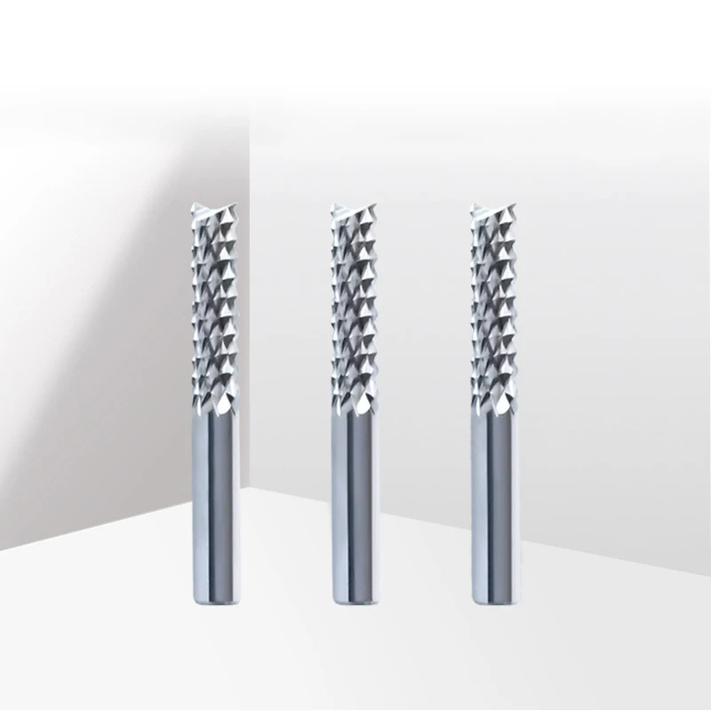 1 pcs Carbide Tungsten Corn teeth cutting 3.175/4/6mm milling bits end CNC PCB Milling bits cutter for Engraving machine
1 pcs Carbide Tungsten Corn teeth cutting 3.175/4/6mm milling bits end CNC PCB Milling bits cutter for Engraving machine