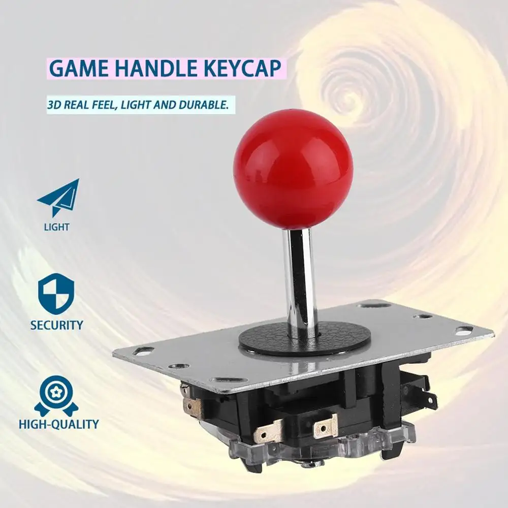 Arcade joystick DIY Joystick Red Ball 4/8 Way Joystick Fighting Stick Parts for Game Arcade Very rugged construction
Arcade joystick DIY Joystick Red Ball 4/8 Way Joystick Fighting Stick Parts for Game Arcade Very rugged construction