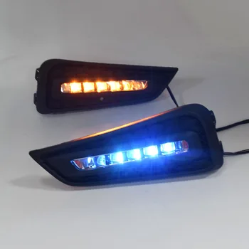 Applicable for Honda City Front Fog Lamp Assembly Models Refit Daytime Running Lamp LED Driving Streamer Steering Original Fac
Applicable for Honda City Front Fog Lamp Assembly Models Refit Daytime Running Lamp LED Driving Streamer Steering Original Fac