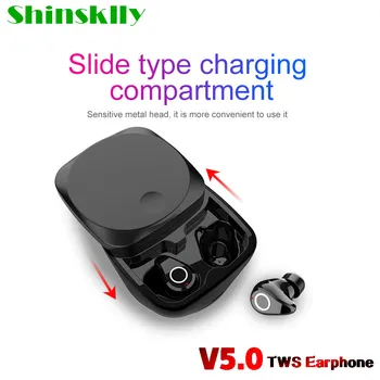 Wireless Noise Cancel Headphones 5.0 TWS Bluetooth Earphones 6D Subwoofer Sports Earbuds Headset For IOS Android Samsung
Wireless Noise Cancel Headphones 5.0 TWS Bluetooth Earphones 6D Subwoofer Sports Earbuds Headset For IOS Android Samsung