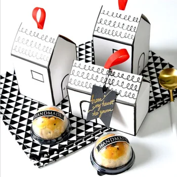 New 10pcs Beautiful House Shape Wedding Decoration Candy box With Red Ribbon Baby Shower Birthday Party Favor Cookies Gift Box
New 10pcs Beautiful House Shape Wedding Decoration Candy box With Red Ribbon Baby Shower Birthday Party Favor Cookies Gift Box