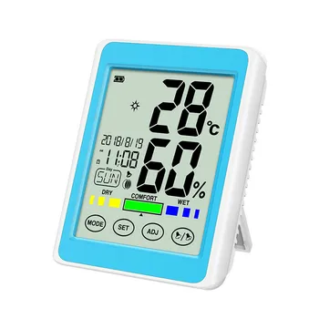 Digital Alarm Clock Despertador Temperature Humidity Lcd Display Electronic Snooze Desktop Touch Screen With Holder Clocks
Digital Alarm Clock Despertador Temperature Humidity Lcd Display Electronic Snooze Desktop Touch Screen With Holder Clocks