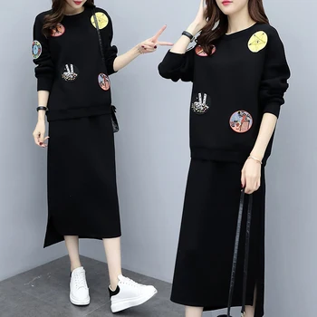 Casual Two Piece Set 2 Piece Set Women Skirt Fashion Women's Suit Ensemble Femme Survetement Year-old Female Costume Matching
Casual Two Piece Set 2 Piece Set Women Skirt Fashion Women's Suit Ensemble Femme Survetement Year-old Female Costume Matching