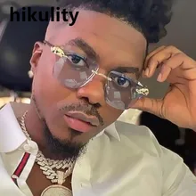 2021 New Fashion Cutting Rimless Square Leopard Sunglasses For Men Vintage Alloy Brand Hip Hop Sun Glasses Women Gradient Shades
2021 New Fashion Cutting Rimless Square Leopard Sunglasses For Men Vintage Alloy Brand Hip Hop Sun Glasses Women Gradient Shades