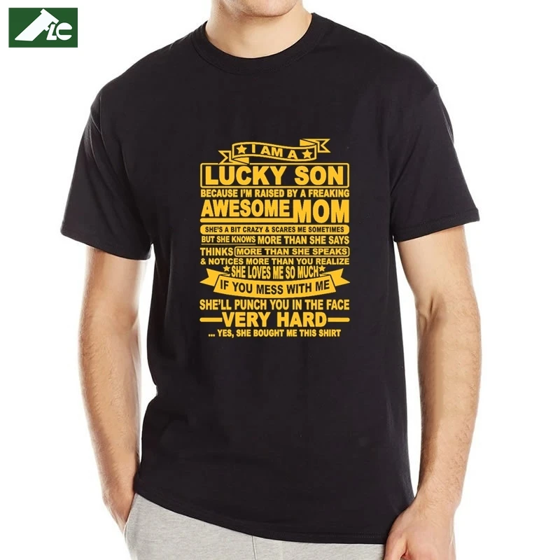 FLC Lucky Son-in-law I Have A Freaking Awesome Mother-in-law Men's T-Shirt Funny Mens Short Sleeve shirt men clothing tops gift
FLC Lucky Son-in-law I Have A Freaking Awesome Mother-in-law Men's T-Shirt Funny Mens Short Sleeve shirt men clothing tops gift