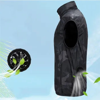 OutwearJacket Summer Air Conditioning Vest Solid Color Heatstroke Countermeasures Fashion Outdoor Working Clothes Plus Size
OutwearJacket Summer Air Conditioning Vest Solid Color Heatstroke Countermeasures Fashion Outdoor Working Clothes Plus Size