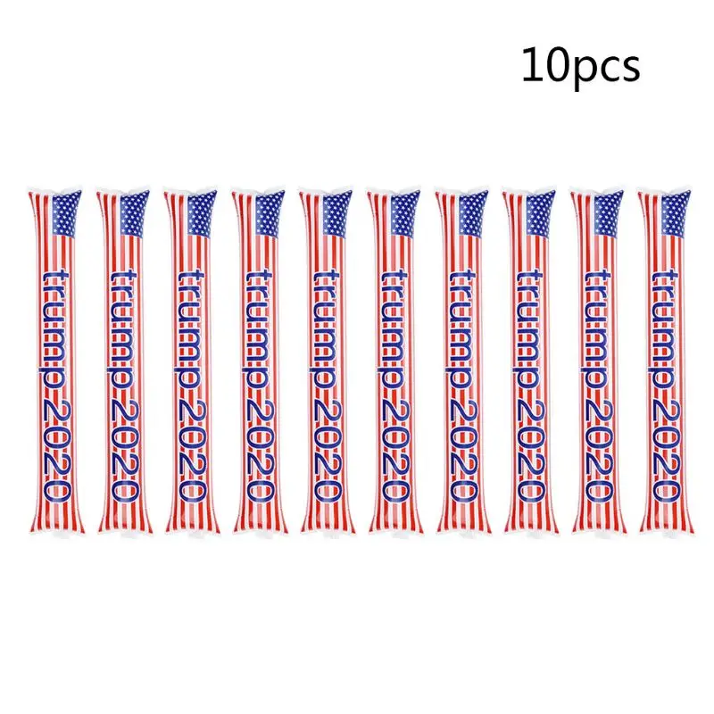 10pcs Inflatable Bam Bam Thunder Sticks, Long Balloon Inflatable Cheer Sticks Inflating Rods In 2020 Us Election
10pcs Inflatable Bam Bam Thunder Sticks, Long Balloon Inflatable Cheer Sticks Inflating Rods In 2020 Us Election