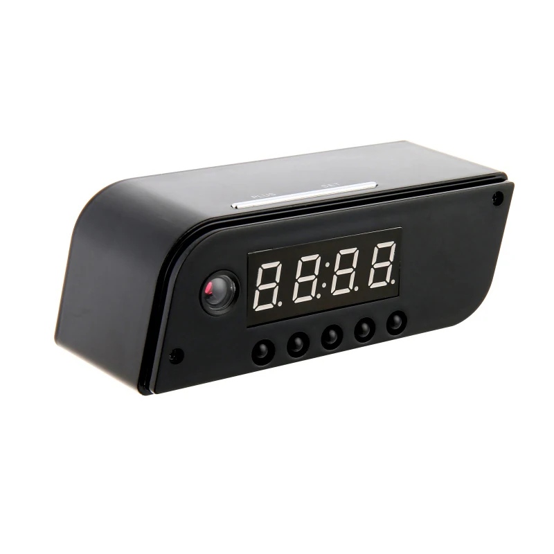 CCTV 720P WIFI Mini Camera Time Alarm Wireless Nanny Clock P2P Security Night Vision Motion Detection Home Security IP Camera(EU
CCTV 720P WIFI Mini Camera Time Alarm Wireless Nanny Clock P2P Security Night Vision Motion Detection Home Security IP Camera(EU