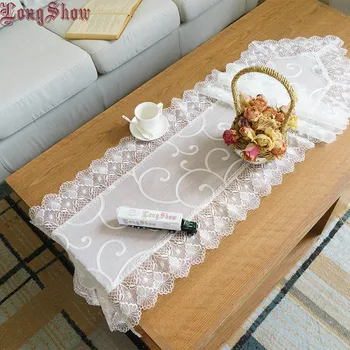 Christmas Home Decoration French Romantic Style White Mesh Embroidered Table Runner TV Stand Bedding Cabinet Piano Cover 
Christmas Home Decoration French Romantic Style White Mesh Embroidered Table Runner TV Stand Bedding Cabinet Piano Cover