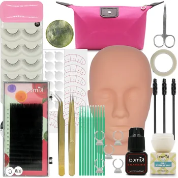 False Eyelashes Extension Practice Exercise Kit Makeup Mannequin Head Set Grafting Eyelash Training Kit Eye Lashes Graft Tools
False Eyelashes Extension Practice Exercise Kit Makeup Mannequin Head Set Grafting Eyelash Training Kit Eye Lashes Graft Tools
