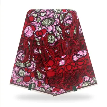 Red Ankara Fabric African Real Wax Print 100%Cotton 6Yards Ghana Nigerian Loincloth Pagne Tissue Africain wax for Women F210-28
Red Ankara Fabric African Real Wax Print 100%Cotton 6Yards Ghana Nigerian Loincloth Pagne Tissue Africain wax for Women F210-28