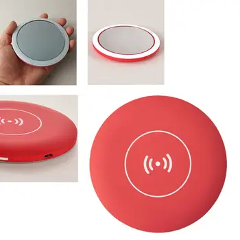 Wireless USB Charge LED Light Mini Circular Makeup Mirror Travel Cosmetic Mirror 28GA
Wireless USB Charge LED Light Mini Circular Makeup Mirror Travel Cosmetic Mirror 28GA