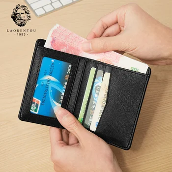 LAORENTOU Genuine Leather Men Wallet Mini Purse Card Holder Wallets Clutch Bag Zipper Short Wallet Standard Wallets for Men
LAORENTOU Genuine Leather Men Wallet Mini Purse Card Holder Wallets Clutch Bag Zipper Short Wallet Standard Wallets for Men