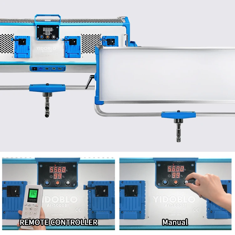 LED Lamp 500W Photography Lighting Photo Studio 3200K-8000K AI-5000BI Color White and Warm LED Panel Light Kit Studio Light LED Lamp 500W Photography Lighting Photo Studio 3200K-8000K AI-5000BI Color White and Warm LED Panel Light Kit Studio Light