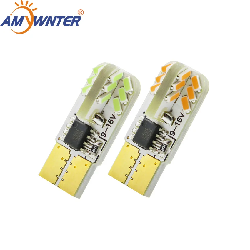 AMYWNTER 12V W5W T10 led canbus Turn Signal License Plate Light Trunk Lamp Clearance Lights Reading Lamp Car light Source
AMYWNTER 12V W5W T10 led canbus Turn Signal License Plate Light Trunk Lamp Clearance Lights Reading Lamp Car light Source