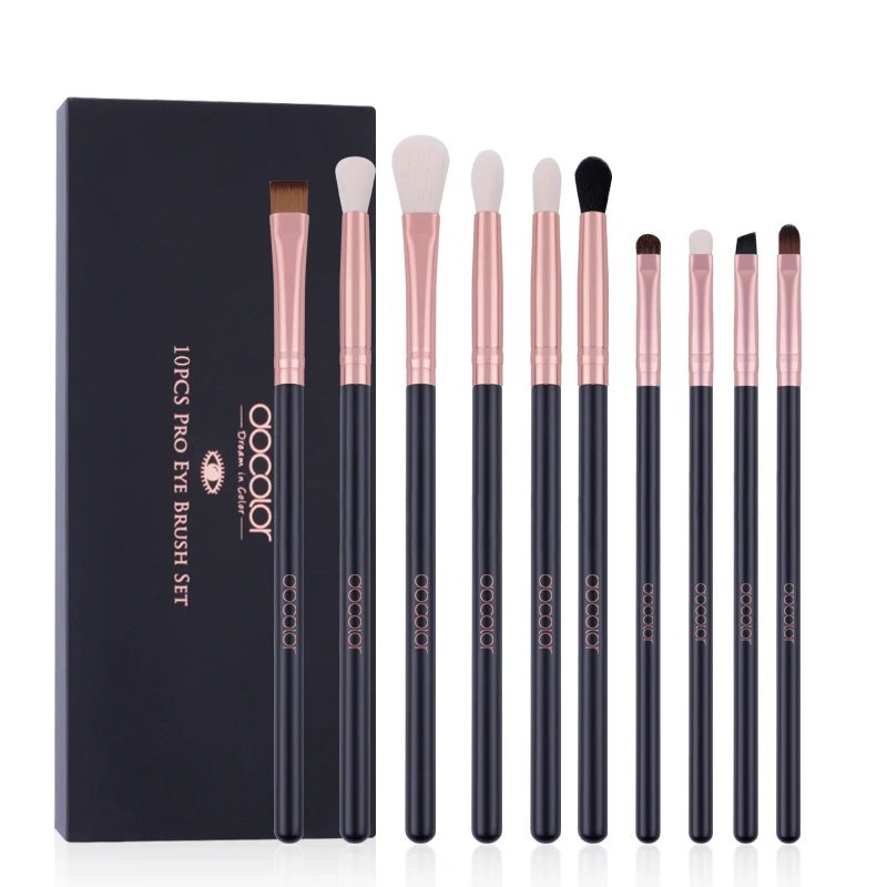 Docolor 10Pcs Makeup Brushes Set Eye Shadow Foundation Powder Eyeliner Eyelash Lip Make Up Brush Cosmetic Beauty Tool Kit Hot
Docolor 10Pcs Makeup Brushes Set Eye Shadow Foundation Powder Eyeliner Eyelash Lip Make Up Brush Cosmetic Beauty Tool Kit Hot