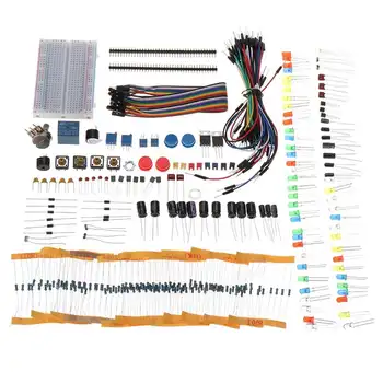 KW Electronic Components Base Kit with 17 Classes Breadboard Components Set Geekcreit for Arduino - products that work with offi
KW Electronic Components Base Kit with 17 Classes Breadboard Components Set Geekcreit for Arduino - products that work with offi