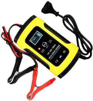 Motorcycle Battery Charger Intelligent Fast Power Charging Wet Dry Lead Acid Digital LCD Display 110V to 220V to 12V 6A
Motorcycle Battery Charger Intelligent Fast Power Charging Wet Dry Lead Acid Digital LCD Display 110V to 220V to 12V 6A