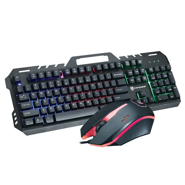 Former Walker Desktop Laptop Computer Metal Game Keyboard Mouse Set Wired Mouse And Keyboard for Home & Office Use
Former Walker Desktop Laptop Computer Metal Game Keyboard Mouse Set Wired Mouse And Keyboard for Home & Office Use