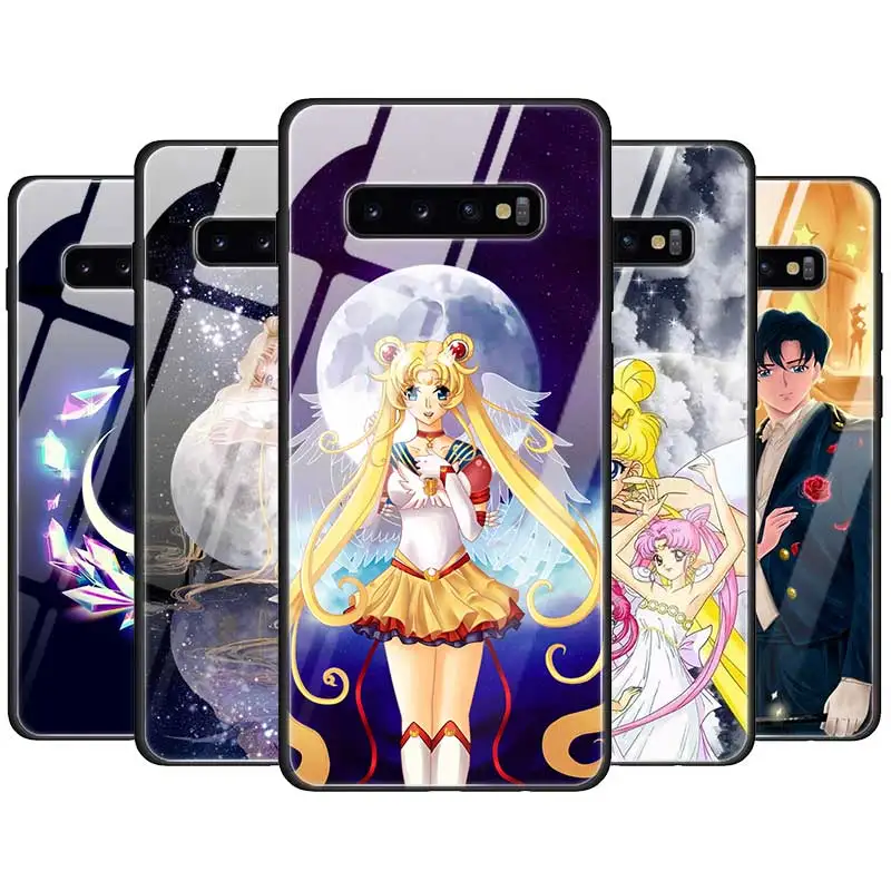 Sailor Moon Anime Tempered Glass Case Cover For Samsung Galaxy S10 S10e S9 S8 Note9 Note 10 Plus 5G A50 A30 TPU Edge Back Shell
Sailor Moon Anime Tempered Glass Case Cover For Samsung Galaxy S10 S10e S9 S8 Note9 Note 10 Plus 5G A50 A30 TPU Edge Back Shell