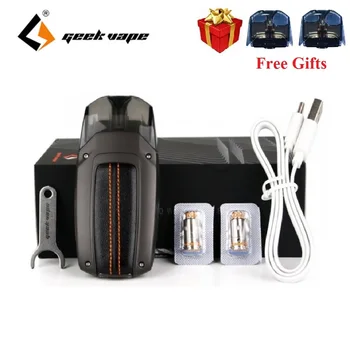 With 2pcs pods! Geekvape Aegis Pod System Kit 800mAh Battery & 3.5ml Pod Waterproof Shockproof Dustproof Vape kit VS Aegis Boost
With 2pcs pods! Geekvape Aegis Pod System Kit 800mAh Battery & 3.5ml Pod Waterproof Shockproof Dustproof Vape kit VS Aegis Boost