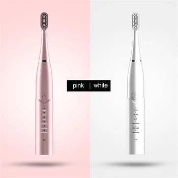 Powerful Electric Toothbrush Rechargeable 41000time/min Ultrasonic 6 Modes Electronic Whitening Waterproof Teeth Brush
Powerful Electric Toothbrush Rechargeable 41000time/min Ultrasonic 6 Modes Electronic Whitening Waterproof Teeth Brush