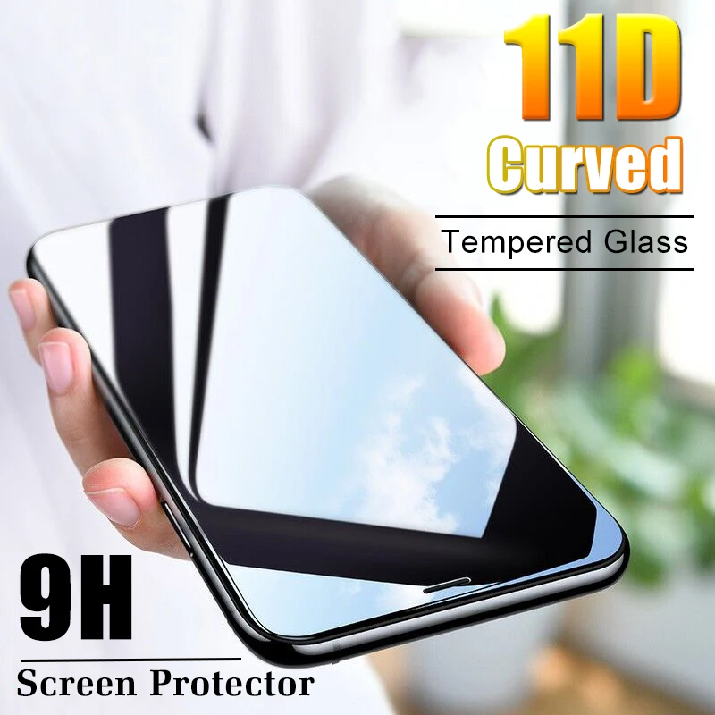 11D Edge Tempered Glass On The For IPhone XR XS Max X Screen Protector Film For IPhone 8 7 6 6s Plus Protective Glass Full Cover
11D Edge Tempered Glass On The For IPhone XR XS Max X Screen Protector Film For IPhone 8 7 6 6s Plus Protective Glass Full Cover