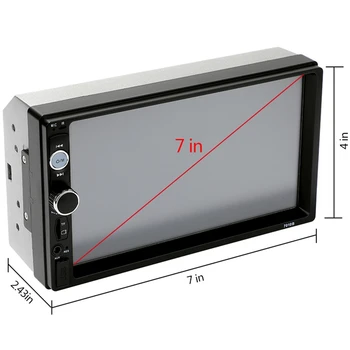 7010B 2 Din Car Radio 7Inch Player Mp5 Contact Screen Bluetooth Multimedia Mirror Android Car Backup Camera Monitor(4Led)
7010B 2 Din Car Radio 7Inch Player Mp5 Contact Screen Bluetooth Multimedia Mirror Android Car Backup Camera Monitor(4Led)