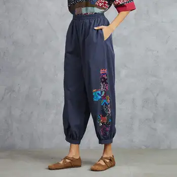 ZANZEA Women Harem Pants Vintage Floral Printed Long Trousers Plus Size Cotton Linen Pants Loose Pantalon Palazzo Streetwear
ZANZEA Women Harem Pants Vintage Floral Printed Long Trousers Plus Size Cotton Linen Pants Loose Pantalon Palazzo Streetwear