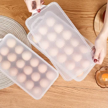 18 Grids Transparent Space Saving Home Storage Case Kitchen Refrigerator Dustproof Drawer Design Non Slip Egg Box Freshness
18 Grids Transparent Space Saving Home Storage Case Kitchen Refrigerator Dustproof Drawer Design Non Slip Egg Box Freshness