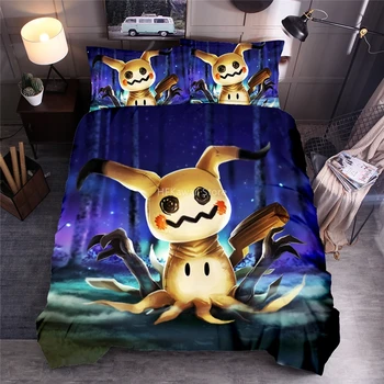 Hot Sale Children Pokemon Printed Duvet Cover Sets Pillowcase Europe/Australia/USA Queen King Size 3d Bedding Set Bedroom Decors
Hot Sale Children Pokemon Printed Duvet Cover Sets Pillowcase Europe/Australia/USA Queen King Size 3d Bedding Set Bedroom Decors