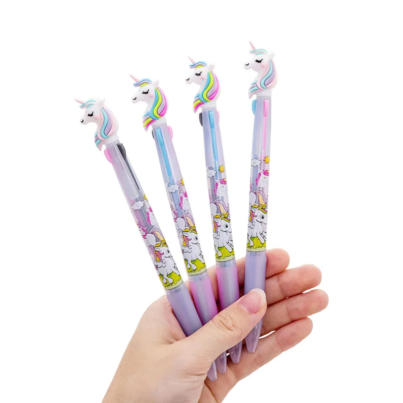 1pc Cute Creative Dreamy Rainbow Unicorn Multicolor Pen Cartoon Three-Color Unicorn Ballpoint Pen Student Office Stationery
1pc Cute Creative Dreamy Rainbow Unicorn Multicolor Pen Cartoon Three-Color Unicorn Ballpoint Pen Student Office Stationery