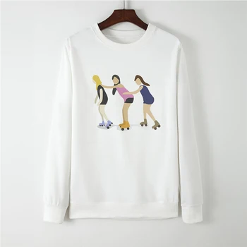 Oversize Sport Kawaii Round Collar Vogue Casual Sweatshirt Autumn Winter Hoodies Full Sleeve Harajuku sudadera mujer Sportswear
Oversize Sport Kawaii Round Collar Vogue Casual Sweatshirt Autumn Winter Hoodies Full Sleeve Harajuku sudadera mujer Sportswear