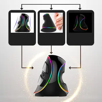 1 Pc M618 PLUS Ergonomics Vertical Gaming Mouse 6 Button 4000 DPI RGB Right Hand Mice
1 Pc M618 PLUS Ergonomics Vertical Gaming Mouse 6 Button 4000 DPI RGB Right Hand Mice
