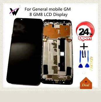 Black For General mobile GM 8 GM8 LCD Display +Touch Screen Digitizer Assembly Replacement Accessories For GM 8 LCD+Tools
Black For General mobile GM 8 GM8 LCD Display +Touch Screen Digitizer Assembly Replacement Accessories For GM 8 LCD+Tools