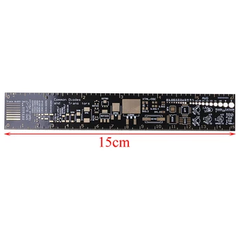 High Quality PCB Ruler For Electronic Engineers For Geeks Makers For Arduino Fans PCB Reference Ruler PCB Packaging Units
High Quality PCB Ruler For Electronic Engineers For Geeks Makers For Arduino Fans PCB Reference Ruler PCB Packaging Units