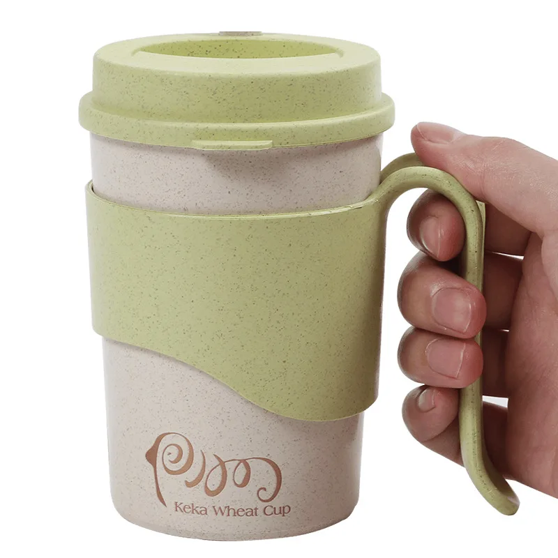 Double-wall Insulation Wheat Fiber Straw Coffee Cup Travel Mug Leakproof for tea coffee take-out or your office
Double-wall Insulation Wheat Fiber Straw Coffee Cup Travel Mug Leakproof for tea coffee take-out or your office