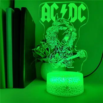 App Control AC DC Band Night Light 3d Color Changable Arcylic Led Table Lamp for Children Birthday Holiday Suprise Present
App Control AC DC Band Night Light 3d Color Changable Arcylic Led Table Lamp for Children Birthday Holiday Suprise Present