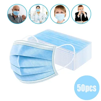 100pcs Disposable Masks 3-layer Protection Filter Dust-proof Earhook Non-woven Fabric Masks 48 Hours Rapid Delivery
100pcs Disposable Masks 3-layer Protection Filter Dust-proof Earhook Non-woven Fabric Masks 48 Hours Rapid Delivery
