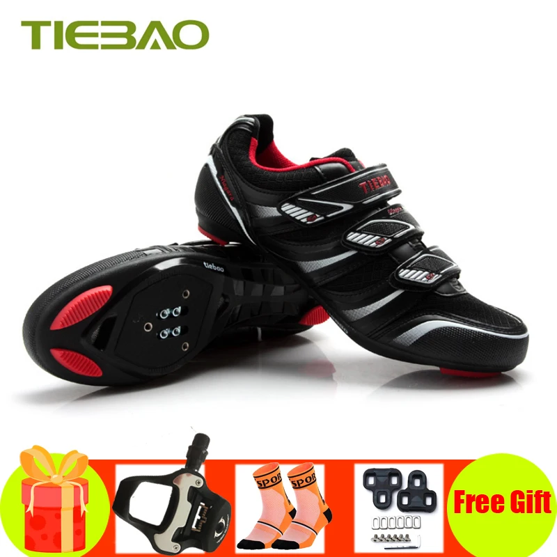 Обувь для велоспорта Tiebao pro мужчин и женщин обувь езды на велосипеде педали