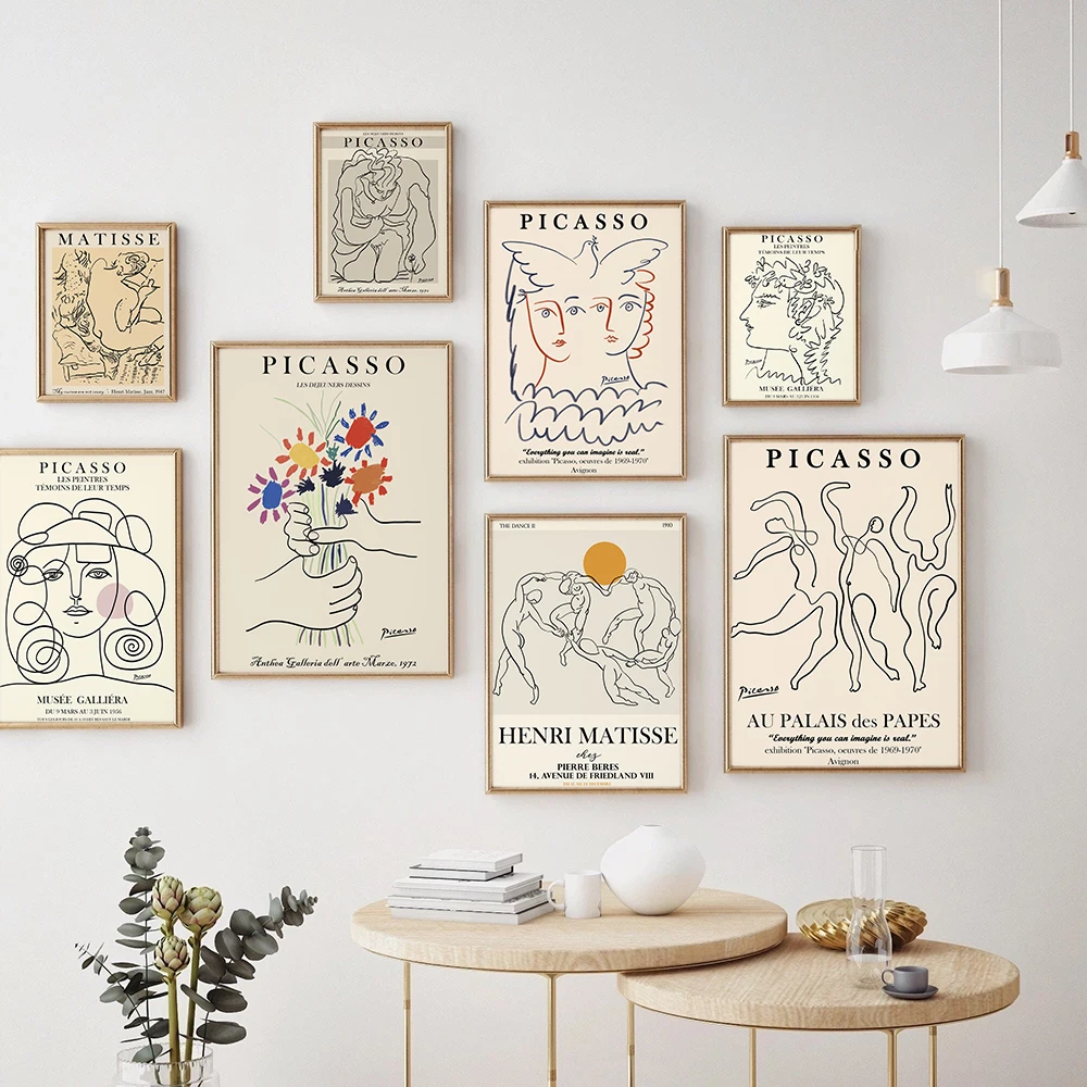 Nordic Picasso Matisse Posters Prints Canvas Painting Abstract Flower Girl Body Face Wall Art Pictures Livingroom Unique Decor
Nordic Picasso Matisse Posters Prints Canvas Painting Abstract Flower Girl Body Face Wall Art Pictures Livingroom Unique Decor