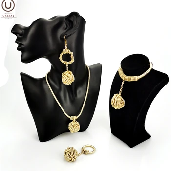 UKEBAY New Gold Luxury Jewelry Set Handmade Accessories Women Bohemian Jewellery Set Alloy Black Rose Gold 4 Colors Gift Girl
UKEBAY New Gold Luxury Jewelry Set Handmade Accessories Women Bohemian Jewellery Set Alloy Black Rose Gold 4 Colors Gift Girl