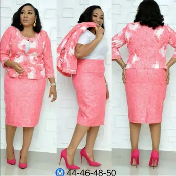 2 Piece Sets Dress And Coat Suit African Dresses For WomenNew Elegent Fashion Style African Women Polyester Plus Size Dress
2 Piece Sets Dress And Coat Suit African Dresses For WomenNew Elegent Fashion Style African Women Polyester Plus Size Dress