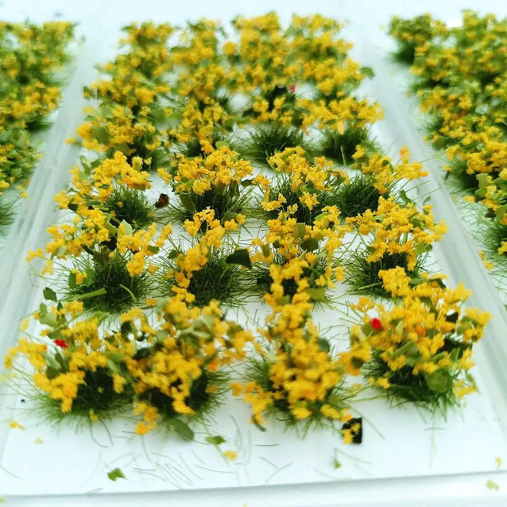 One Sheet Flower Cluster Grass Tufts Model Scenery Railway Static Flower Tufts Wargame PJ05
One Sheet Flower Cluster Grass Tufts Model Scenery Railway Static Flower Tufts Wargame PJ05
