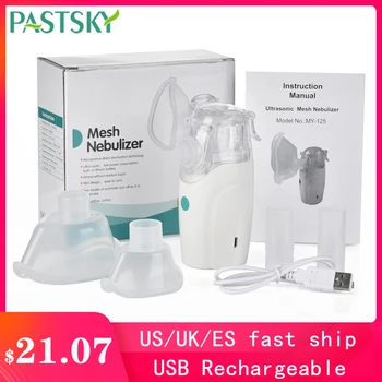 MY-125 Mini Portable Nebulizer Medical Humidifier Silent Ultrasonic Mini Handheld Inhale nebulizador Atomization adulto Asthma 
MY-125 Mini Portable Nebulizer Medical Humidifier Silent Ultrasonic Mini Handheld Inhale nebulizador Atomization adulto Asthma