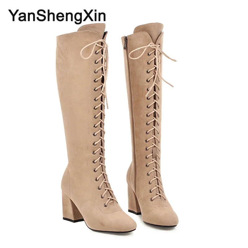 YANSHENGXIN Shoes Woman Boots 19 Eye Genuine Fur High Heel Women Boots Autumn Winter Boots Pointed Toe Shoes Ladies Booties 
YANSHENGXIN Shoes Woman Boots 19 Eye Genuine Fur High Heel Women Boots Autumn Winter Boots Pointed Toe Shoes Ladies Booties